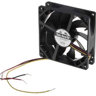 Ventola assiale in c.c. Sanyo Denki San Ace 9S, 64.2m³/h, 24 V dc, 92 x 92 x 25mm