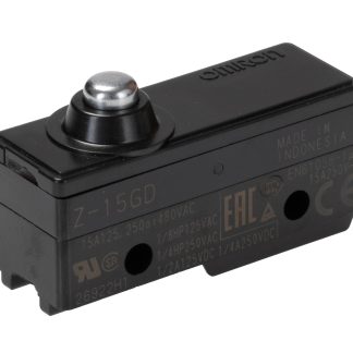 Interruttore di fine corsa Omron, Stantuffo, NO/NC, 500V, c.a. 10 A, c.c. 250mA, IP00