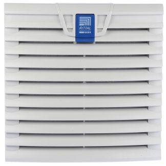 Ventilatore con filtro Rittal 204 x 204mm, 230 V ac, 100m³/h, rumorosità 49dB