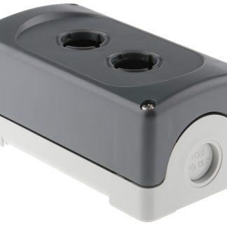 Scatola per pulsante ABB, 2 fori, Ø 22mm, IP66