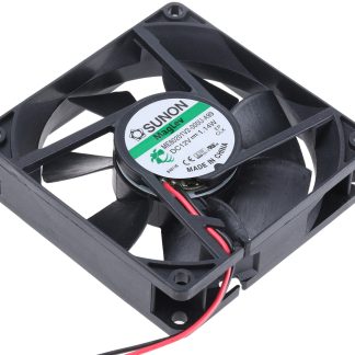 Ventola assiale in c.c. Sunon ME, 56.1m³/h, 12 V dc, 80 x 80 x 20mm