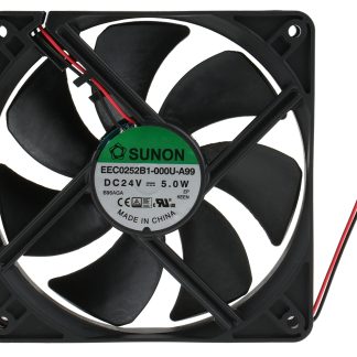 Ventola assiale in c.c. Sunon EE, 184m³/h, 24 V dc, 120 x 120 x 25mm