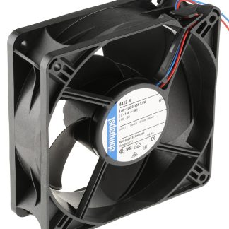 Ventola assiale in c.c. ebm-papst 4400, 184m³/h, 12 V dc, 119 x 119 x 38mm