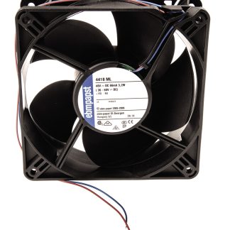 Ventola assiale in c.c. ebm-papst 4400, 168m³/h, 48 V dc, 119 x 119 x 38mm