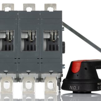Interruttore di isolamento ABB OT160EV04P 1SCA120521R1001, 4P, 200A, 1000V, Montaggio su base, IP65