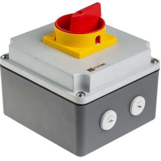 Interruttore di isolamento RS PRO, 4P, 25A, 690V ca, Montaggio a pannello, IP65