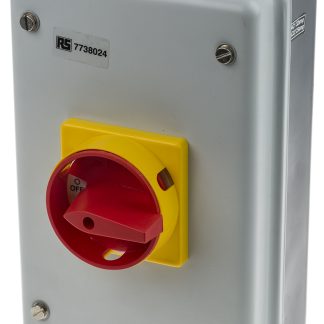 Interruttore di isolamento RS PRO, 4P, 32A, 690V ca, Montaggio a pannello, IP54