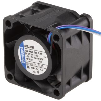 Ventola assiale in c.c. ebm-papst 420 J, 38m³/h, 12 V c.c., 40 x 40 x 28mm