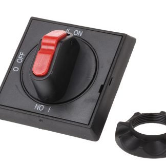 Manopola rotante ABB OHBS2AJE011 1SCA105220R1001, Nero, 34mm, IP65, per Serie OT16