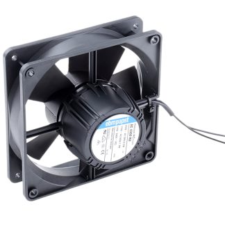 Ventola assiale in c.a. ebm-papst AC 4300, 204m³/h, 85→ 265 V c.a., 119 x 119 x 32mm