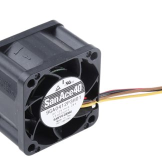Ventola assiale in c.c. Sanyo Denki San Ace 9GA, 32.4m³/h, 12 V c.c., 40 x 40 x 28mm