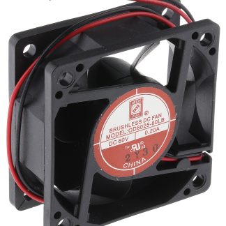 Ventola assiale in c.c. RS PRO, 26cfm, 60 V c.c., 60 x 60 x 25mm