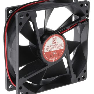 Ventola assiale in c.c. RS PRO, 117.2m³/h, 60 V c.c., 92 x 92 x 25mm