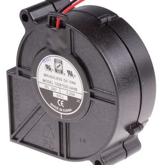 Ventola RS PRO, 10cfm, 24 V c.c., 75mm