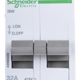 Interruttore di isolamento Schneider Electric A9S60432 serie iSW, 4P, 4 N/A, 32A, 415V, IP40