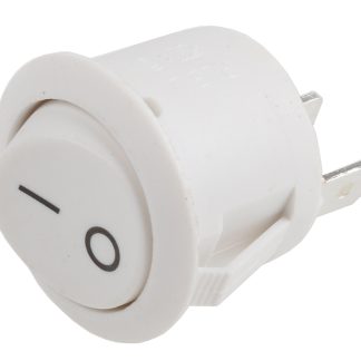 Interruttore a bilanciere RS PRO, SPST, (On)-Off, , Bianco