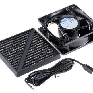 Kit Ventola assiale in c.a. ebm-papst 4000 N, 100m³/h, 230 V c.a., 119 x 119 x 38mm