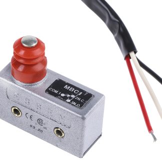 Microinterruttore, RS PRO, SPDT, 15 A a 250 V c.a., IP54, pre-cablato