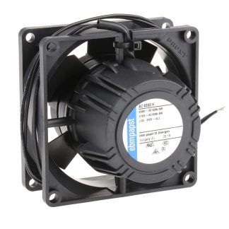 Ventola assiale in c.a. ebm-papst AC 8300, 80m³/h, 85 → 265 V c.a., 80 x 80 x 32mm