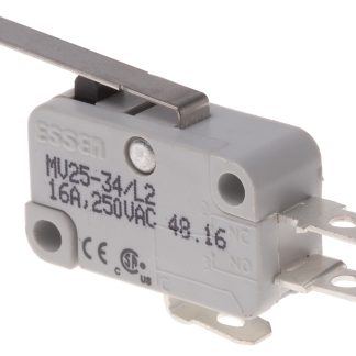 Microinterruttore, RS PRO, SPDT, 16 A a 250 V c.a., Attacco rapido