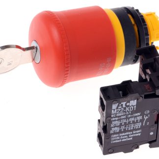 Pulsante di arresto di emergenza Eaton RMQ Titan M22, Montaggio a pannello, Ø 22.5mm