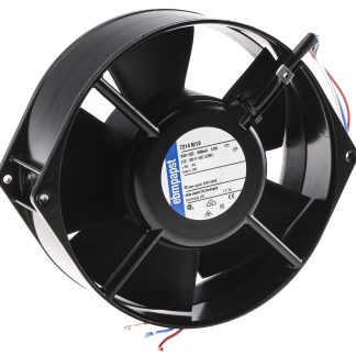 Ventola assiale in c.c. ebm-papst 7200 N, 360m³/h, 24 V c.c., 150 x 55mm, Ø 150mm