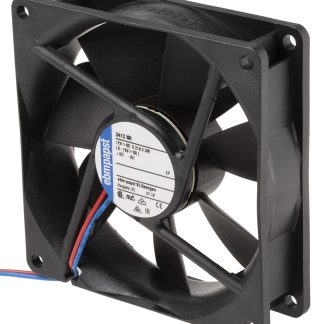 Ventola assiale in c.c. ebm-papst 3400 N, 94m³/h, 12 V c.c., 92 x 92 x 25mm