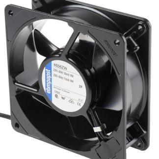 Ventola assiale in c.a. ebm-papst 4000 Z, 160m³/h, 230 V c.a., 119 x 119 x 38mm