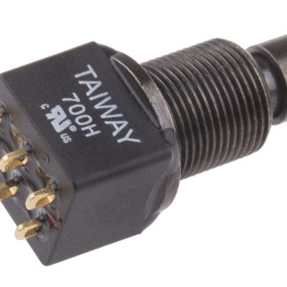 Interruttore a pulsante RS PRO, A ritenuta, DPDT, , 3 A a 250 V c.a., IP67 PCB