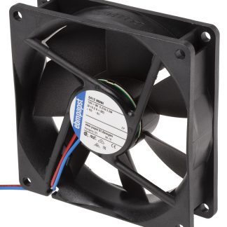 Ventola assiale in c.c. ebm-papst 3400 N, 102m³/h, 12 V c.c., 92 x 92 x 25mm