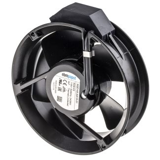 Ventola assiale in c.a. ebm-papst W2E143, 440m³/h, 115 V c.a., 172 x 51mm, Ø 171.5mm