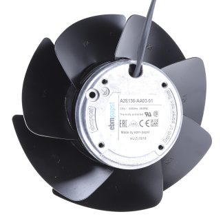 Ventola assiale in c.a. ebm-papst A2S130, 340m³/h, 230 V c.a., 138.3 x 56.9mm, Ø 138.3mm