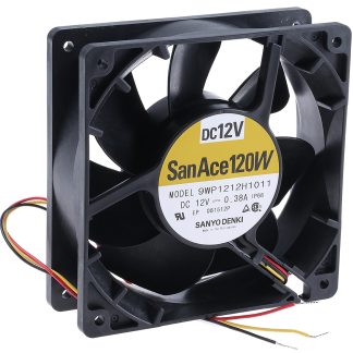 Ventola assiale in c.c. Sanyo Denki San Ace 9WP, 168.3m³/h, 12 V c.c., 119 x 119 x 38mm