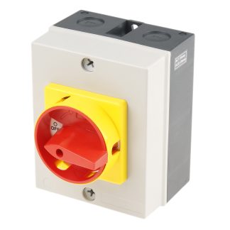 Interruttore di isolamento RS PRO, 3P, 25A, 690V, Montaggio a pannello, IP65