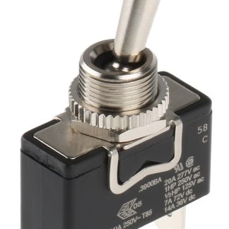 Interruttore a levetta No IP67 On-Off SPST con terminali Linguetta