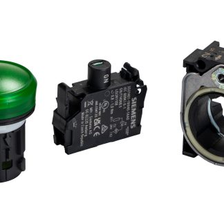 Spia 3SU1102-6AA40-1AA0, LED, foro 22mm, Montaggio a pannello, IP20 SIRIUS ACT