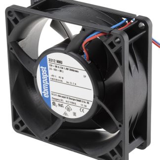 Ventola assiale in c.c. ebm-papst 3300 N - S-Panther, 80m³/h, 12 V c.c., 92 x 92 x 32mm