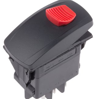 Interruttore a bilanciere Carling Technologies, DPDT, On-(On), , Nero