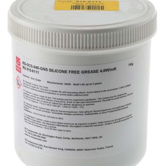 Grasso termico non siliconico RS PRO, 4W/m·K, -50 → +152 °C, conf. da 1 kg