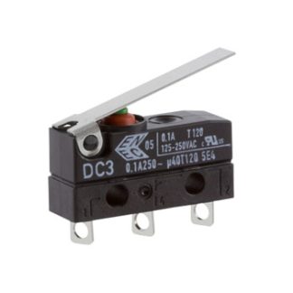 Microinterruttore, ZF, SPDT, 100 mA a 30 V cc, IP6K7, A saldare