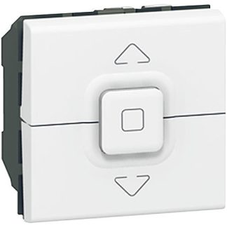 Interruttore luce Legrand serie Mosaic, 6A, Colore bianco, Termoplastica Mosaic