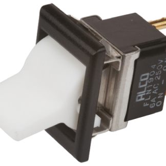 Interruttore a bilanciere TE Connectivity, DPDT, On-On, , Bianco