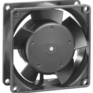 Ventola assiale in c.c. ebm-papst 8300, 32m³/h, 12 V dc, 80 x 80 x 32mm