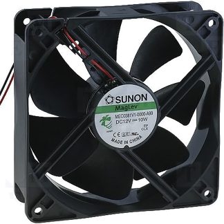 Ventola assiale in c.c. Sunon ME, 234.5m³/h, 12 V c.c., 120 x 120 x 38mm