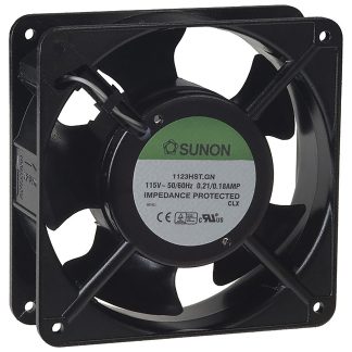 Ventola assiale in c.a. Sunon SF, 144.4m³/h, 115 V c.a., 119 x 119 x 38mm