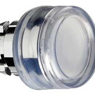 Attuatore pulsante tipo Instabile ZB4BP1 Schneider Electric serie Harmony XB4, Bianco