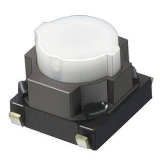 Interruttore tattile Panasonic, SPST, 6 x 6.1mm, L. attuatore 4.6 (Dia.)mm, Montaggio superficiale