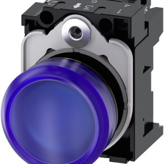 Indicatore 3SU1102-6AA50-1AA0, LED, foro 22mm, Montaggio a pannello SIRIUS ACT