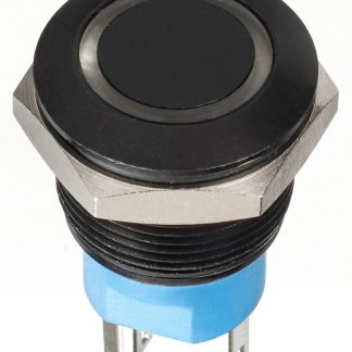 Interruttore a pulsante APEM, Momentaneo, DPDT, , 1 A, IP67 Montaggio a pannello