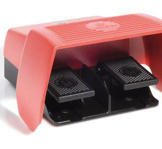 Interruttore a pedale, Bernstein AG, 2 fasi, IP65, 4 NA + 4 NC